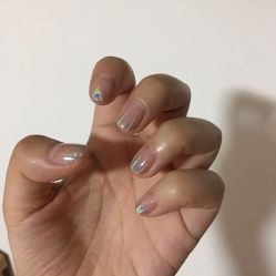 -手牵手美甲