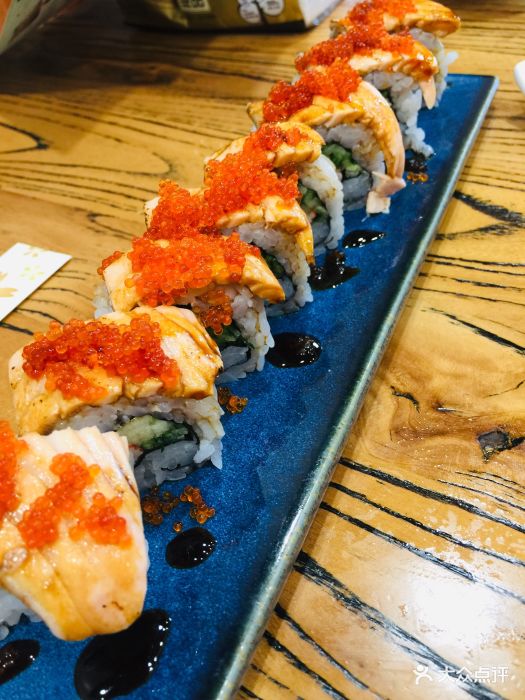 渔喜寿司(都市路店)火炙三文鱼卷图片