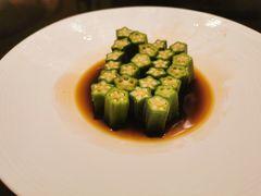 捞汁养生秋葵-上海人家花樣年华(中山公园店)