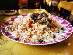 新疆抓饭-新疆巴州金丝特餐厅(大钟寺店)