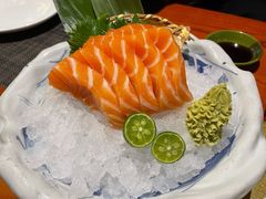 三文鱼刺身-有喜屋·烧鸟·居酒屋(三钢里店)