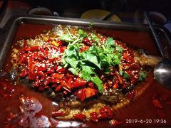 -探鱼·鲜青椒爽麻烤鱼(中山大信新都汇店)