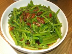猪肉炒菜心-区海鸡场饭店(石壁店)