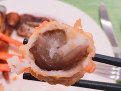 炸生蚝配辽参-济南香格里拉·咖啡泉自助餐厅