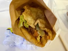 -小红车炸蛋葱油饼
