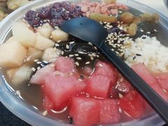 玫瑰酱冰粉-胡大怪手工酸辣粉(安亭店)