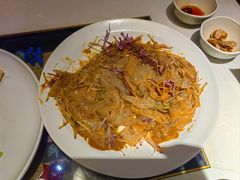 七彩鸡丝大拉皮-京味斋·北京烤鸭(华威桥北工大店)