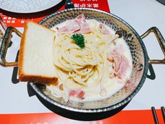 培根奶油意面-赤火牛排(金狮广场店)