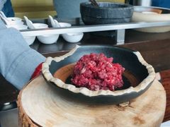 烟熏牛肉塔塔-翡翠36餐厅(浦东香格里拉店)