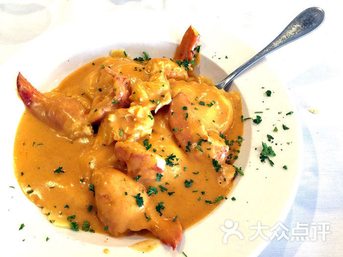 lobster with alfredo sauce