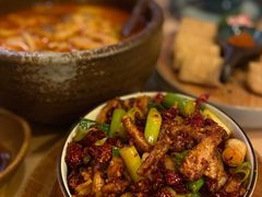 宫爆板筋-山石榴·贵州菜(丰盛里店)