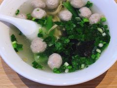 生汆丸子汤-关中闫记粉蒸肉(和平路店)