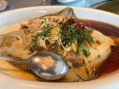 葱油多宝鱼-渔公码头海货全海鲜自助(海滨旅游路店)