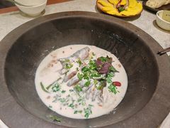 青椒紫苏锅-鲜潭蒸汽石锅鱼(五道口购物中心店)