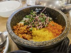 石锅鱼籽拌饭-海兰江石锅饭(水上店)
