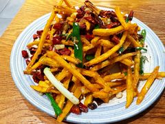 干煸藕丝-静一餐厅·湖北菜(前门店)