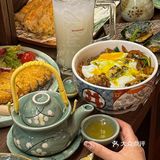 他家鹅肝特别香 料汁用的也不重 天妇罗炸虾的面衣好脆！