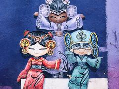 -槟城街头艺术街区