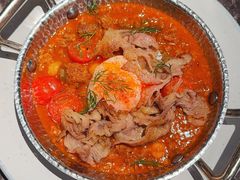 北非炖蛋配安格斯牛肉片-LESCEDARS Brasserie Bistro香柏树