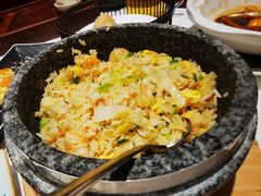 鲜虾石锅炒饭-白天鹅宾馆-宏图府餐厅