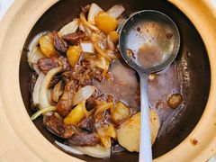 牛腩土豆砂锅煲-福巷湘食小馆·猛火现炒(上海首店)
