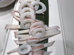 白灼鱿鱼-匠心牛公馆·潮汕牛肉海鲜火锅(索菲特店)