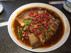 香辣烤鱼-靠山屯东北农家菜(八龙桥雅苑店)