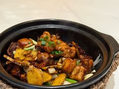 惹味老姜清远鸡煲-港久茶餐厅(鹭洲里店)