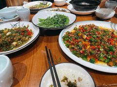 蒜泥空心菜-老馆子·建德菜·山肴鱼鲜(海威新界店)