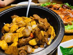 啫啫黑椒牛仔粒-南拳十三姨·潮汕砂锅粥(世纪金源店)