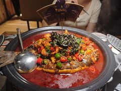 -探鱼·鲜青椒爽麻烤鱼(北京路天河城店)