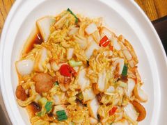 油渣娃娃菜-老阿爸鲜鱼土菜(昆山花桥店)