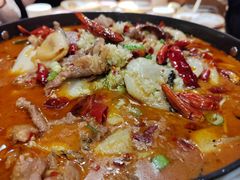 -街角等你.大连海鲜烧烤.经典铁板海鲜串(西安路店)