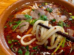 中辣招牌羊肉粉-遵义虾子卢四羊肉粉(大沽路店)