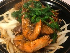 黑白胡椒虾-金椰壳· 大厨新加坡菜(壹方城店)