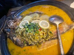 -探鱼·鲜青椒爽麻烤鱼(天河优托邦店)