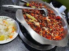 炝锅无刺巴沙鱼-清真·锦翔炝锅鱼(明德门店)