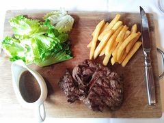 烤肉眼牛排-火车头法国西餐厅