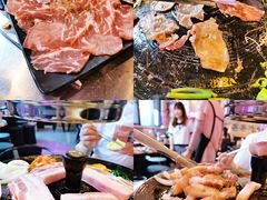 精品牛舌-豚豚家돈돈가韩国锅盖烤肉(新北万达店)