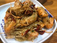 椒盐沼虾-百家鲜·杭帮菜