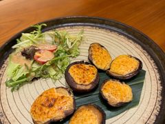 明太子酱烤冬菇-俊屋料理·烧鸟·寿司·日泰融合菜(星际云汇店)