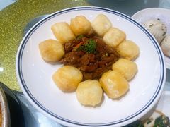 脆皮鲜奶拼蚝油牛肉-和记小菜(东方店)