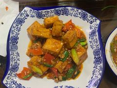 肉末香煎豆腐-阿鹏故事云南野生菌火锅(人民路店)