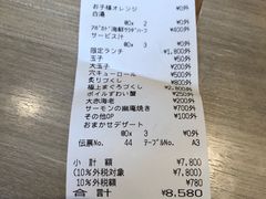 账单-梅丘·寿司の美登利(银座店)