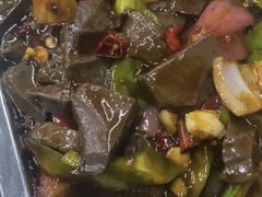 炒羊血-鑫顺吉牛肉馆