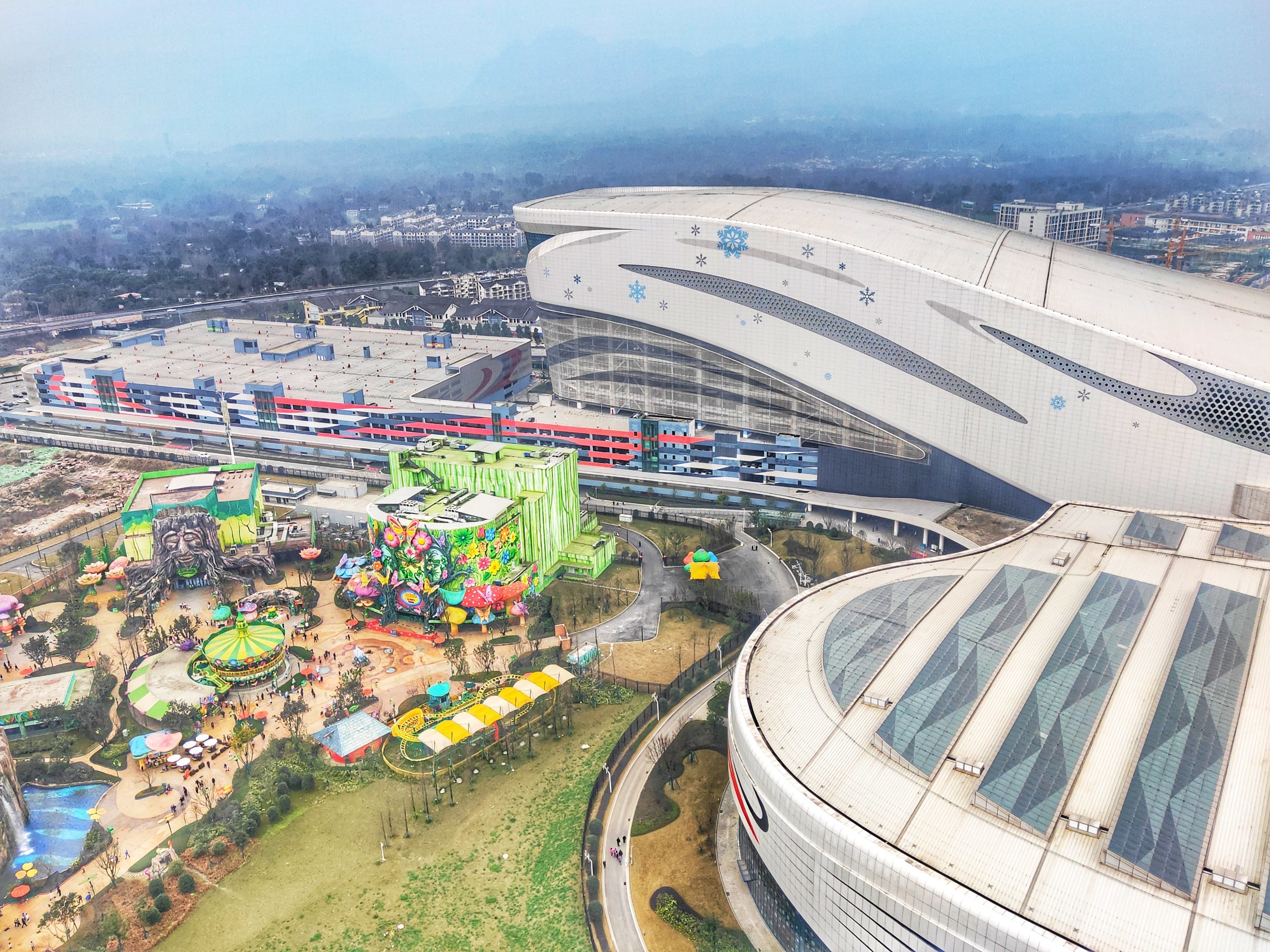 打卡都江堰融创乐园热