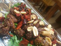 -东来菜馆•手抓海鲜家常菜•海鲜锅贴(鸽子窝店)
