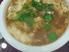 虾皮疙瘩汤-津鲁园饭店