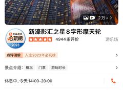 -影汇之星8字形摩天轮