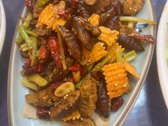 干煸蚕蛹-马家饭堂(南街薰酱店)